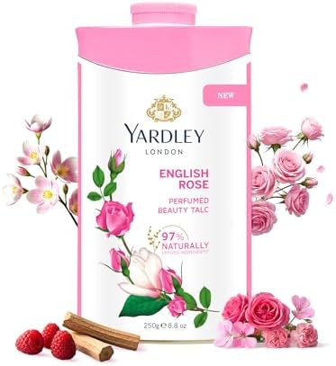 Yardley English Rose Perfumed Talc, 250 g