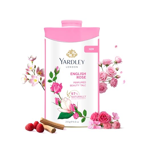 Yardley English Rose Perfumed Talc, 250 g
