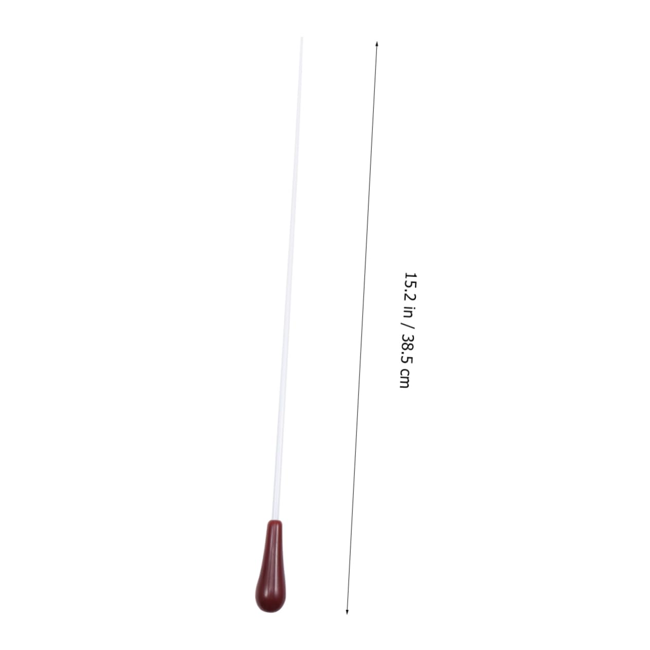 TOGEVAL Music Conductor Comfortable Handle Resin Material Music Orchestra Conducting Stick Red