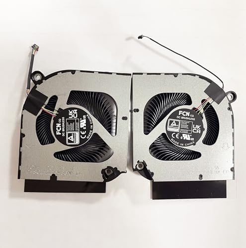 Image of Replacement CPU+GPU Cooling Fan for Acer Predator Helios Neo 16 2023 PHN16-71 PHN18-71 PHN16-71-5606 N22Q22 DC12V DFSCL12E16486M FQ1H DFSCK22D05883M FQ1J
