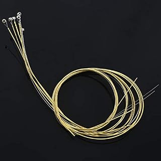 ARMED Remplacement 6 Pcs Cordes en Acier Ensemble pour Guitare Acoustique – Image 3