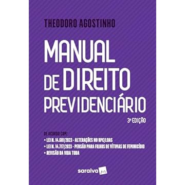 Capa do livro Manual de Direito Previdenciário - 3ª edição 2024