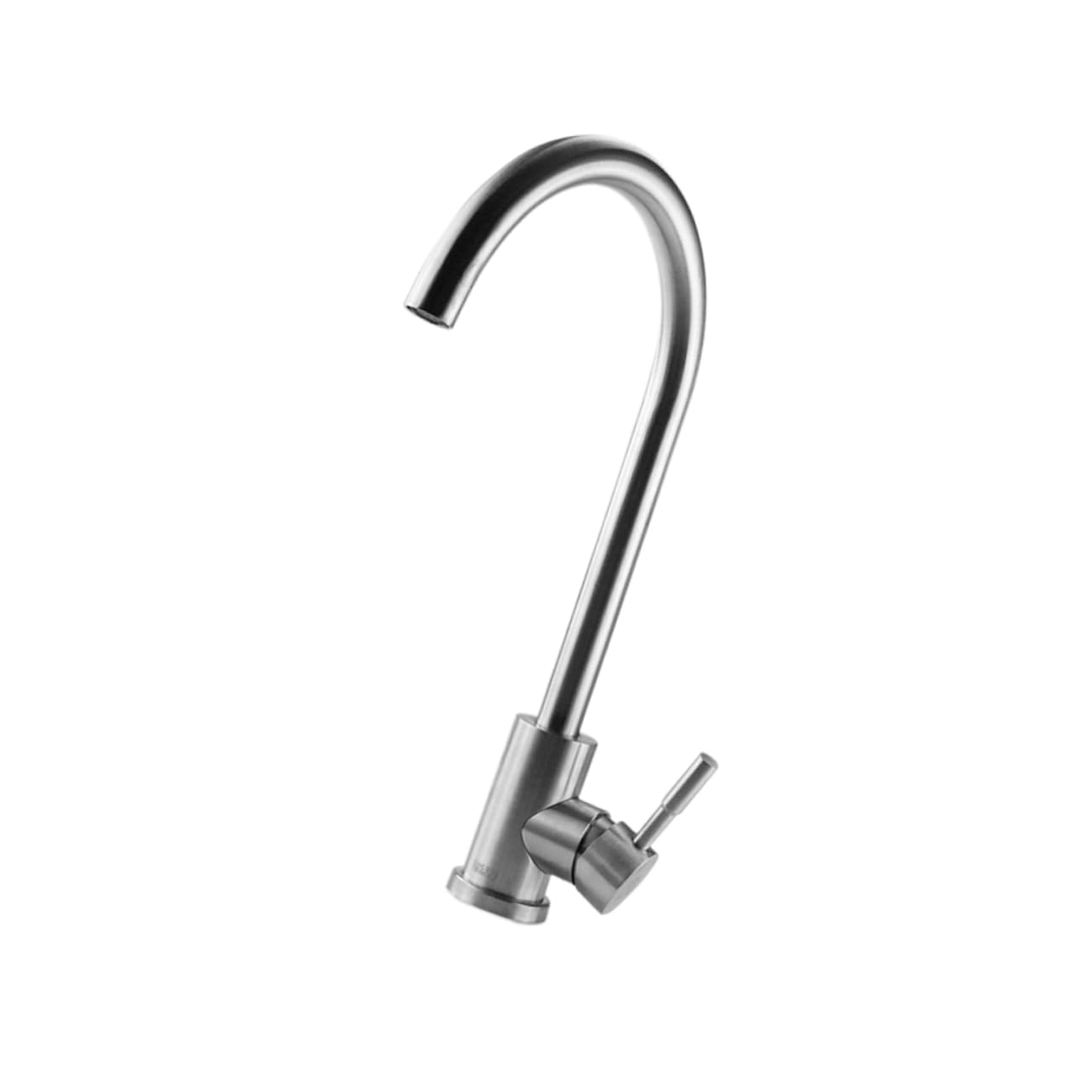 ZYCHSJXA Faucets for Sinks Vessel Sink Waterfall Spigot Bath Stainless Steel Tap Kitchen Home Water Faucet Silver Container Tub