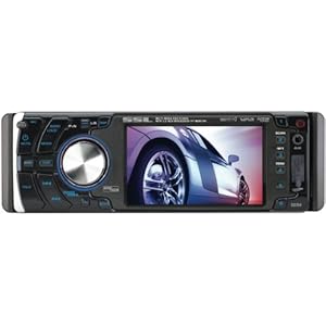 Sound Storm Laboratories SD354 In-Dash DVD/MP3/CD AM/FM Receiver with 3.6-Inch Widescreen TFT Monitor with USB, SD/MMC Card Ports and Front AV Input