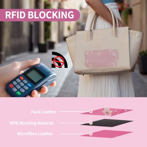 Image of Pomelo Best Wristlet Women Wallet Floral RFID Clutch Purse