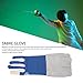 GOTOTOP Padded Fencing Glove, Highly Comfortable Knitted Fabric Right Handed Saber Training Glove for Swordsmanship (M)