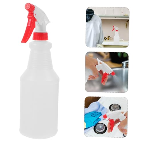 Botella rociadora vacía de 600 ml pack de 2 pulverizadores pequeños para soluciones 6