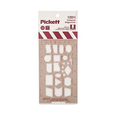 Pickett Computer Diagrammer Template, In Accordance with ANSI x 3.5 (1291I) Cover