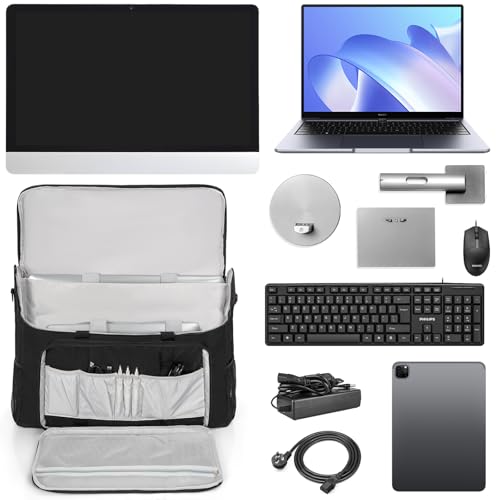 Image of LCD Screens /TVs(up to 2) Transport Tote Bag for 19 inch - 24 inch Displays