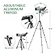 Aomekie 20-60x70MM Spektiv Sportschützen Jagd mit Verstellbarem Stativ Spotter Scope Wasserdicht Telefonadapter und Tragetasche BAK4 Porro Prism Fernrohr Teleskop Monokular Fernglas