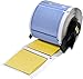 Brady PSPT-1000-175-YL TLS 2200 and TLS PC Link 1.765" Width x 1.66" Height, B-342 Heat-Shrink Polyolefin, Matte Finish Yellow PermaSleeve Wire Marker Sleeves (50 per Roll)