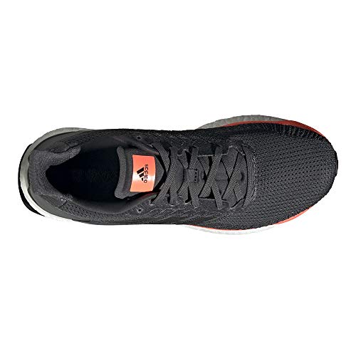 Image of adidas Men's Solar Boost 19 M Running Shoe, Grey Six Core Black Signal Coral, 12 UK