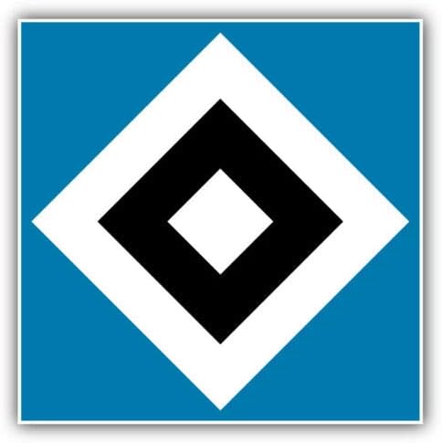 Hamburger SV FC Germany Soccer Football - Sticker Graphic - Auto, Wall, Laptop, Cell, Truck Sticker for Windows, Cars, Trucks