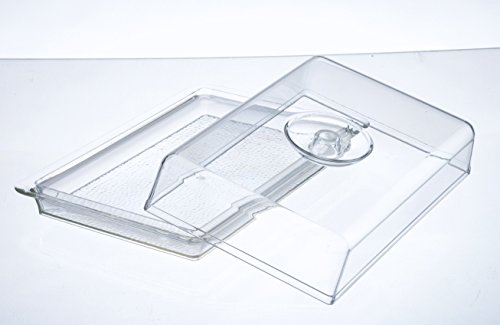 Clear Premium Acrylic Rectanglees Serving Tray with Lid (12.63" x 8.75" x 3.38") Perfect for Parties, Events, & Dining by Lillian Tablesettings - Image 7