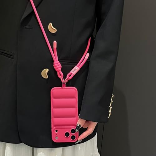 Coque silicone iPhone 12 Pro Max rose avec doublure duvet raffinée et finition haut de gamme - 7