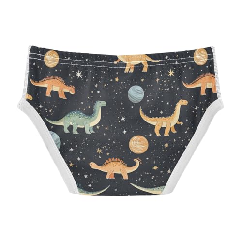 Wusikd Dinosaurs Floating Boys' Underwear Cotton Colorful Boys Briefs Soft Toddler Underwear 2T2