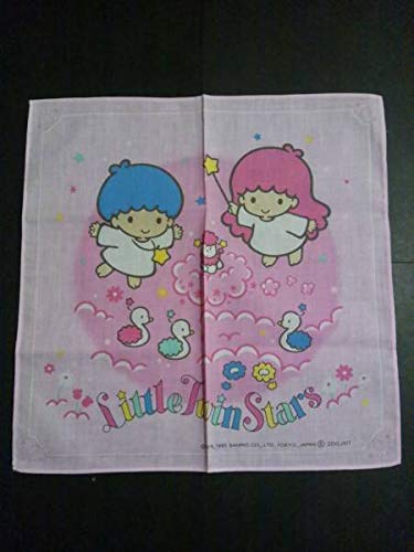 Amazon | キキララ リトルツインスターズ ハンカチ 1995年 日本製  