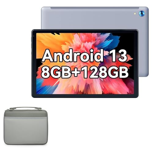 BoxWave Case Compatible with Jeazans OC101 (10.1 in) - Hard Shell Briefcase, Slim Messenger Bag Briefcase Cover Side Pockets - Pewter