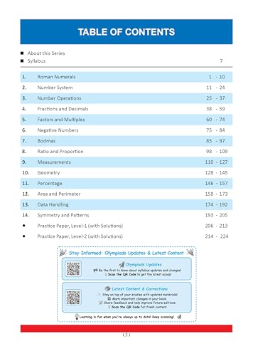 Image of One For All Olympiad Chapter-wise Previous Years' Solved Papers, Prep-Guide Class 5 (Set of 6 Books) Maths, English, Science, Reasoning, Cyber & General Knowledge (For 2026 Exam)
