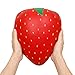 Anboor Squishies Géant Jumbo Fraise Super Doux Lent Rising Squeeze Jouets Soulagement du Stress Grand Fruit Jouet Parfumé Kawaii Collection De Cadeaux