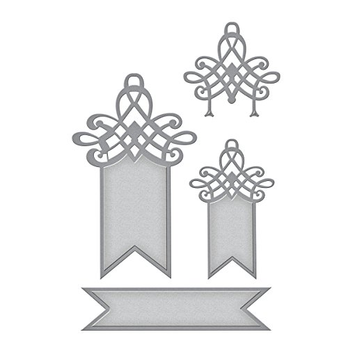 Spellbinders S5-258 Shapeabilities Decorative Swallowtail Tags Etched/Wafer Thin Dies