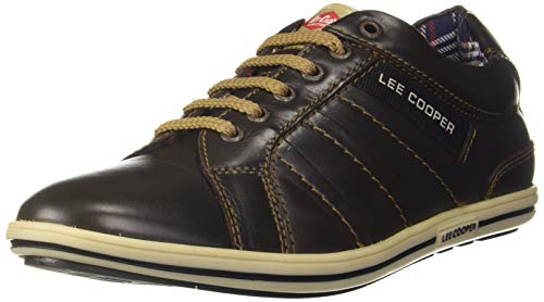 Lee Cooper Mens Brown Sneakers - 6 UK (40 EU) (7 US) (LC9634B1) (B0833LNPZ3) Amazon Price History, Amazon Price Tracker