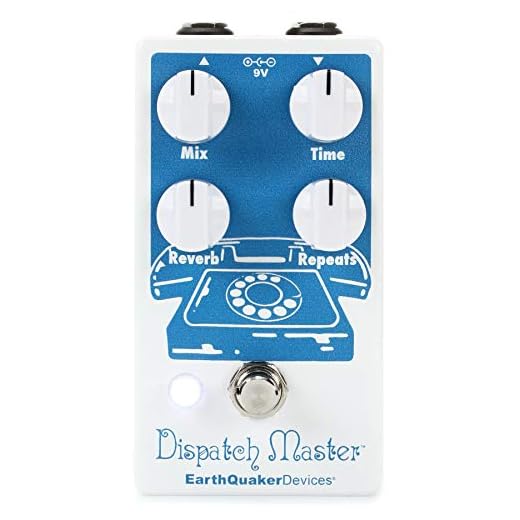 EarthQuaker Devices Dispatch Master V3 Digital Delay & Reverb Guitar Effects Pedal