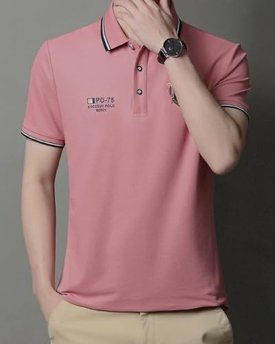 Image of Lymio Polo T Shirt for Men || T Shirt for Man || Collar T Shirt Style Men (Packs Also Available) (Polo-63-66)