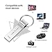 Marryler USB Flash Drive 256GB Waterproof USB Stick High Speed Memory Stick 256GB Ultra Large Storage Metal Thumb Drive with Keychain Design for Laptop Computer Tablet