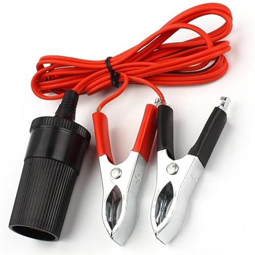 Minteccette per cavi Jumper - Pinzas de cocodrilo cocodrilos para batería de coche, abrazaderas de reemplazo para trabajos pesados para la carga, cable booster para baterías de vehículos, clips