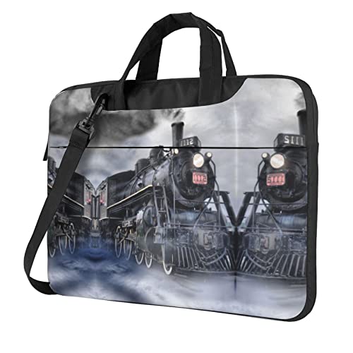 Sacoche ordi 13-14" Train à vapeur au café ou au bureau pour actifs nomades