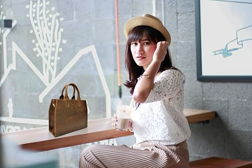 Bolso Tote de Cuero Ligero para Mujer miniatura 2