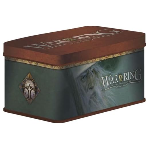 Ares Games WOTR006 - La Guerra dell'Anello, Cofanetto e Bustine, Versione Gandalf