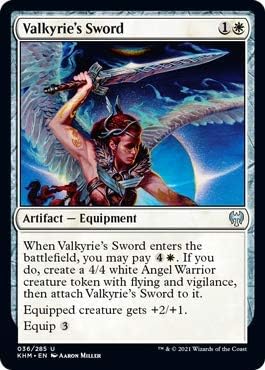 Magic: The Gathering - Valkyrie's Sword - Foil - Kaldheim