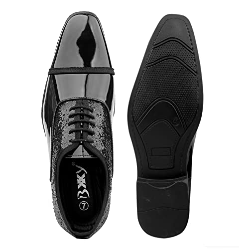 Image of YUVRATO BAXI Men's New Formal and Casual Lace-up Shoes