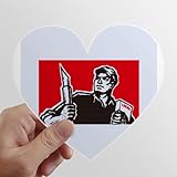 Classification: Autocollants China Red Education Culture Les Autocollants d\'ordinateur ou de Bagage avec la Forme de cÅ“ur