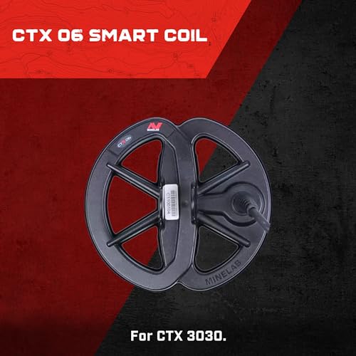 Image of Minelab CTX 06 Double-D Waterproof Smart Coil for CTX 3030 Metal Detector (Skidplate Included)