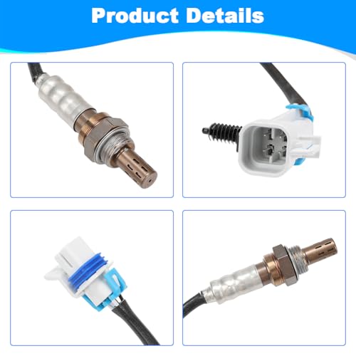 Sensor de oxígeno JDMON 4 piezas para vehículos miniatura 2