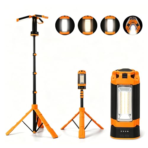 Rechargeable LED Camping Light with Tripod Stand