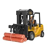 [Maidisly]【リモコン フォークリフト】 【電動 玩具】 合金 モ 7-14歳 少年少女 用 親子 遊び 対応 楽しい 操作 体験 に 適 ク