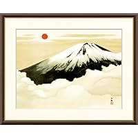 Amazon.co.jp: JHA 絵画 アート額絵 日本の名画 横山大観「冬の