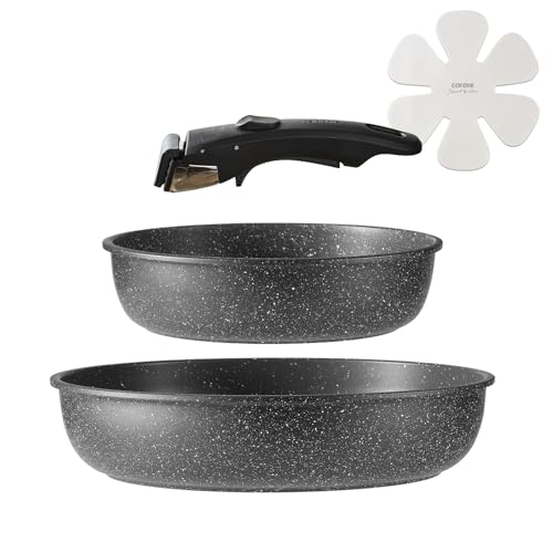 CAROTE �J���[�e �t���C�p�� �Z�b�g 4�_ IH�E�K�X�ΑΉ� PFOA PFOS �t���[ ��Z�b�g �����̂Ƃ�� ��l��炵�Z�b�g �}�[�u���R�[�g �X���X�����ׂ� �������ɂ��� ������ꂪ�ȒP �I�[�u���Ή� ��N�ۏ� �� �u���b�N EW�V���[�Y