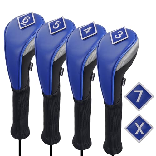 Couvre-tête de golf hybride en polyuréthane Andux CTMT-04 avec long cou protecteur