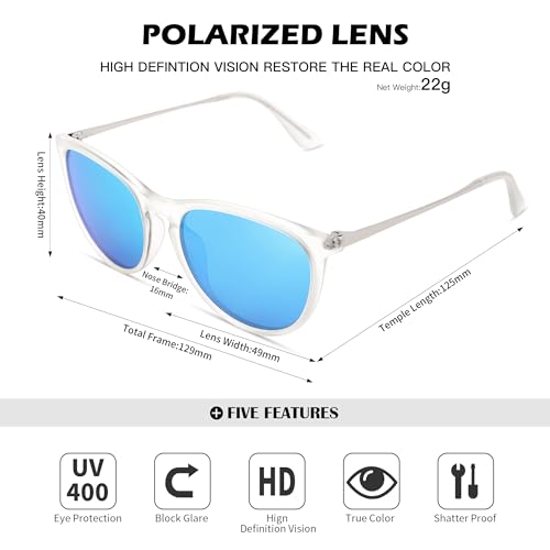 Pro Acme Kids Polarized Sunglasses for Girls Boys,TR90 Lightweight Frame 100% UV Protection for Children Age 3-93