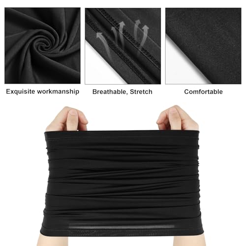 Image of Geyoga 6 /9 Pcs Summer UV Protection Cooling Neck Gaiter Scarf Face Clothing Neck Gaiter Mask Sunscreen Breathable Bandana