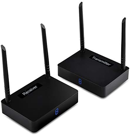 measy W2H NANO Wireless HDMI Sender (hdmi transmitter and receiver)  Compatible with all AV devices with HDMI outputs - Plug&play for streaming pc ,set tv box ps ,netflix youtube to tv projector