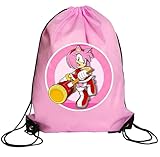 TCB Creations Sonics Amy Rose Cartoon Character Adult Size Drawstring Bag