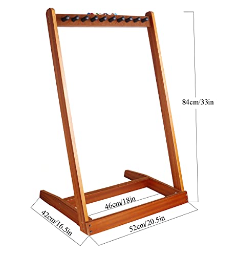 Support de guitare,Plusieurs supports de guitare en bois,Support de sol pour guitare avec fente pour médiator en feutre et poteaux en bois en mousse réglables,pour la maison ou le studio - Les Beatles, Paul McCartney, John Lennon, RIngo Starr, George Harrison Support de guitare,Plusieurs supports de guitare en bois,Support de sol pour guitare avec fente pour médiator en feutre et poteaux en bois en mousse réglables,pour la maison ou le studio – Image 4