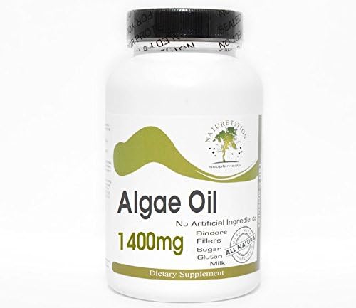 Algae Oil 1400mg ~ 200 Capsules - No Additives