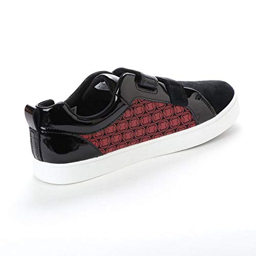 Image of Clarks Boys City Hero Lo Black /Red Sneakers